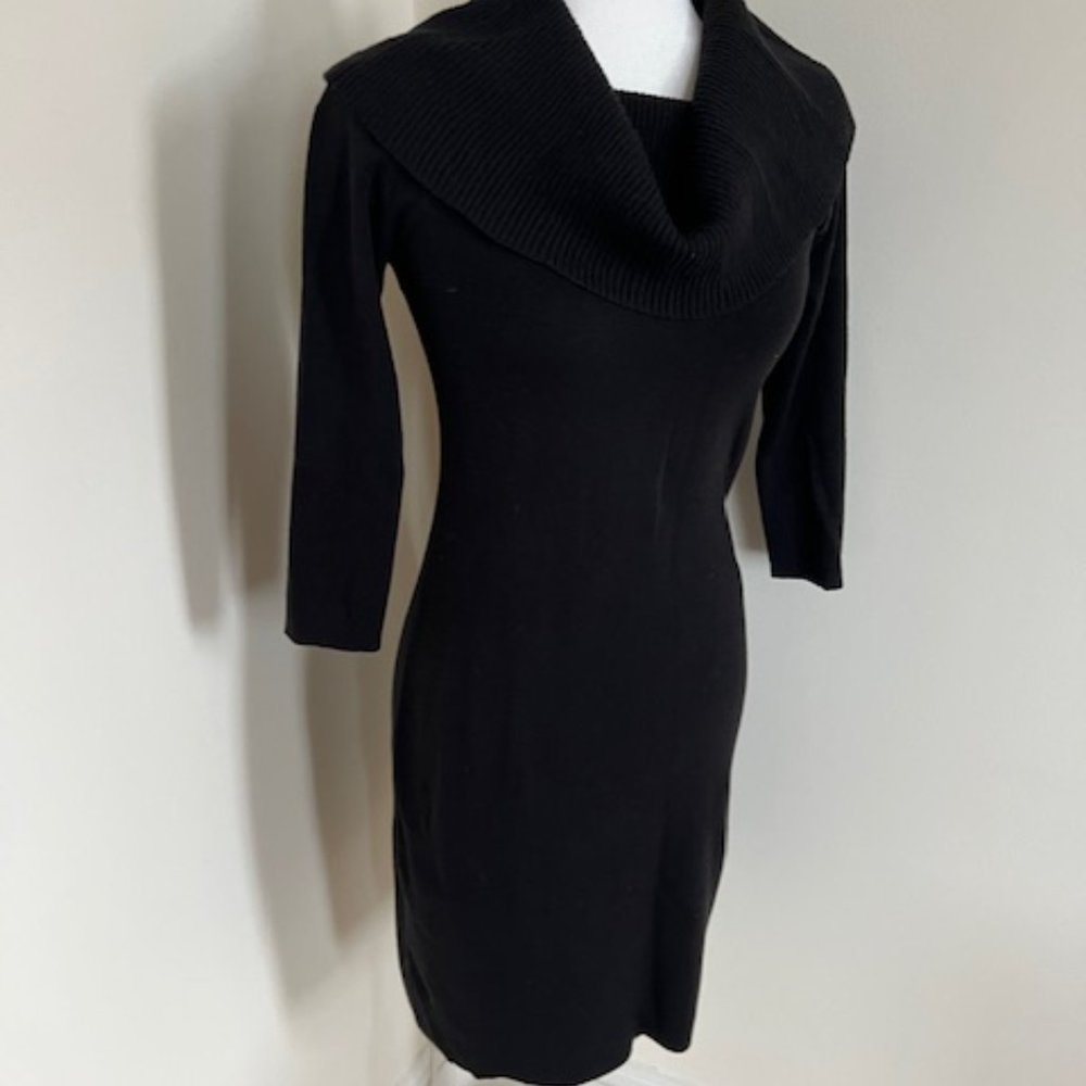 Ann Taylor Cowl Neck Sweater Dress